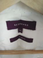 Лот: 10172068. Фото: 2. Рубашка белая приталенная. Мужская одежда