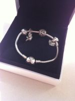 Лот: 10188407. Фото: 2. браслет Pandora (оригинал). Ювелирные изделия, бижутерия, часы