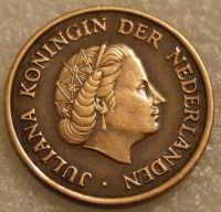 Лот: 7804497. Фото: 2. 5 центов 1950 Нидерланды. Монеты