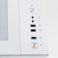 Лот: 24871440. Фото: 3. Корпус Alseye Cube-W, белый, 7xFAN... Компьютеры, оргтехника, канцтовары
