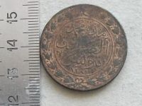 Лот: 18997100. Фото: 9. Монета 4 харуба Тунис хиджра 1281...