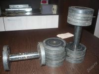 Лот: 859814. Фото: 2. Гантели разборные от 2 кг до 6... Тяжелая атлетика