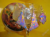 Лот: 308707. Фото: 2. Изделия из полимерной глины серьги... Ювелирные изделия, бижутерия, часы