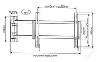 Лот: 2479370. Фото: 3. Поворотный кронштейн для LED/LCD... Бытовая техника