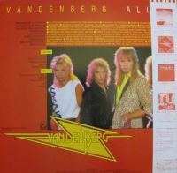 Лот: 6784951. Фото: 2. Vandenberg "Alibi " 1985 год. Коллекционирование, моделизм