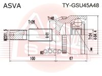 Лот: 24754127. Фото: 2. Шрус Наружный 24X61x26 ASVA арт... Красноярск
