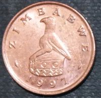 Лот: 11890035. Фото: 2. Экзотика с рубля (14447) Зимбабве. Монеты