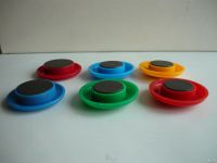 Лот: 18361051. Фото: 5. Магниты цветной пластик d 4 см...