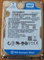 Лот: 25190834. Фото: 2. HDD wd 250GB SATA 2.5" бу рабочий. Комплектующие