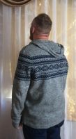 Лот: 8335543. Фото: 3. Свитер серый с капюшоном Colin... Одежда, обувь, галантерея