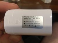 Лот: 16799202. Фото: 3. Пульсоксиметр (Оксиметр) + батарейки... Красота и здоровье