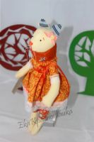 Лот: 3106498. Фото: 3. Кошечка, кукла ручной работы. Красноярск
