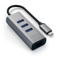 Лот: 21574418. Фото: 2. USB-хаб Satechi USB-C 2-in-1 USB... Периферия