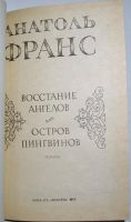 Лот: 12519725. Фото: 2. Восстание ангелов. Остров пингвинов... Литература, книги