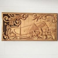 Лот: 5236339. Фото: 4. Резные нарды новые охота+рыбалка