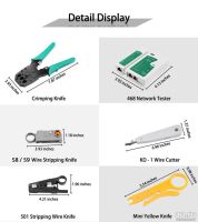 Лот: 10121063. Фото: 5. Набор для работы с кабелем UTP...