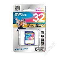 Лот: 2905241. Фото: 2. Карта памяти SD HC 32 GB Silicon... Носители информации