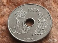 Лот: 9533841. Фото: 7. Монета 25 эри оре ери Дания 1978...
