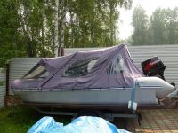 Лот: 3728327. Фото: 3. Лодка моторная Ротан 520 М с мотором... Авто, мото, водный транспорт