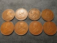 Лот: 5318441. Фото: 2. 8 монет Австралийские Пенни (1916-1936... Монеты