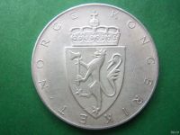 Лот: 18288487. Фото: 4. Норвегия 10 крон 1964 г. 150 лет... Красноярск