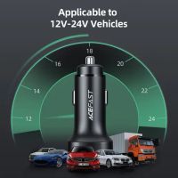 Лот: 21437868. Фото: 3. Автозарядка ACEFAST B2 72W dual... Компьютеры, оргтехника, канцтовары