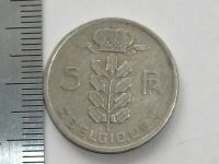 Лот: 9489741. Фото: 2. Монета 5 франк пять Бельгия 1949... Монеты