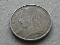 Лот: 18988936. Фото: 2. Монета 5 пять франк Бельгия 1963... Монеты