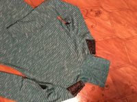 Лот: 18123494. Фото: 3. Водолазка кофта свитер с кожаными... Одежда, обувь, галантерея