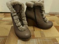 Лот: 10683193. Фото: 2. Ботинки зимние натуральный мех... Женская обувь