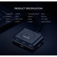 Лот: 21574390. Фото: 10. USB-хаб UGREEN USB 3.0 Hub, 1м...