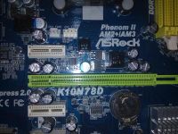 Лот: 4690909. Фото: 2. Материнская плата ASRock K10N78D... Комплектующие