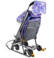 Лот: 10577738. Фото: 3. Сани-коляска Galaxy GK1 с перекидной... Дети растут