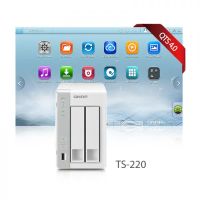 Лот: 4082797. Фото: 3. Сетевой накопитель QNAP TS-220. Компьютеры, оргтехника, канцтовары