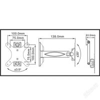 Лот: 2515278. Фото: 2. Кронштейн для LCD/LED телевизоров... Аксессуары
