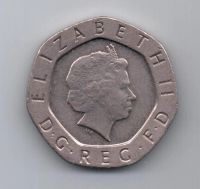 Лот: 7787336. Фото: 2. Великобритания 20 пенсов, 2001. Монеты