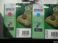 Лот: 8499632. Фото: 3. картриджи Epson (цена зa все). Компьютеры, оргтехника, канцтовары