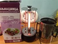 Лот: 9855174. Фото: 2. электрошашлычница помощница всё... Мелкая бытовая техника