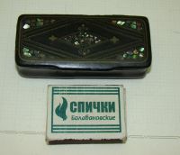 Лот: 11190430. Фото: 5. Шкатулка маленькая старинная...