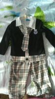 Лот: 10449630. Фото: 4. Крутой костюм клетка Burberry. Сувениры, подарки