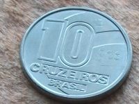 Лот: 8535666. Фото: 7. Монета 10 крузейро Бразилия 1991...