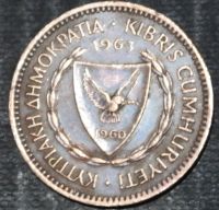 Лот: 19255958. Фото: 2. Экзотика с рубля (60829) Кипр. Монеты