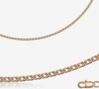 Лот: 20177008. Фото: 2. Цепь позолоченная 6гр. 60см. Новая. Ювелирные изделия, бижутерия, часы