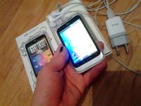 Лот: 3582767. Фото: 2. HTC Wildfire S белый. Смартфоны, связь, навигация