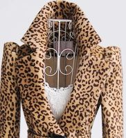 Лот: 4206875. Фото: 5. Обалденное пальто с леопардовым...