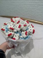 Лот: 10927084. Фото: 2. Новый большой букет из мишек. Цветы, букеты