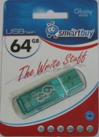 Лот: 6586363. Фото: 2. флэшка Smart Buy на 64GB *Glossy... Носители информации