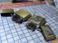 Лот: 10554565. Фото: 4. Зажигалка под Zippo с изображением... Красноярск