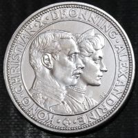 Лот: 14850036. Фото: 2. Дания. 2 кроны. 1923 год. Серебряная... Монеты
