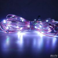 Лот: 17147286. Фото: 3. 50 шт. WS2812B адресный светодиод... Строительство и ремонт